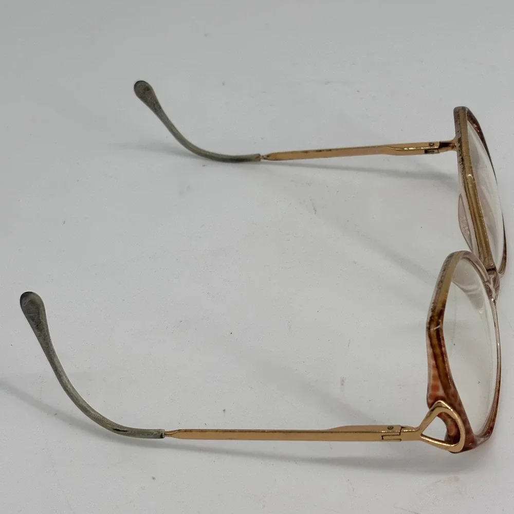 VTG Oversized Butterfly Eyeglasses Italy Berdel‎ Sferoflex Tigerlite Frames only